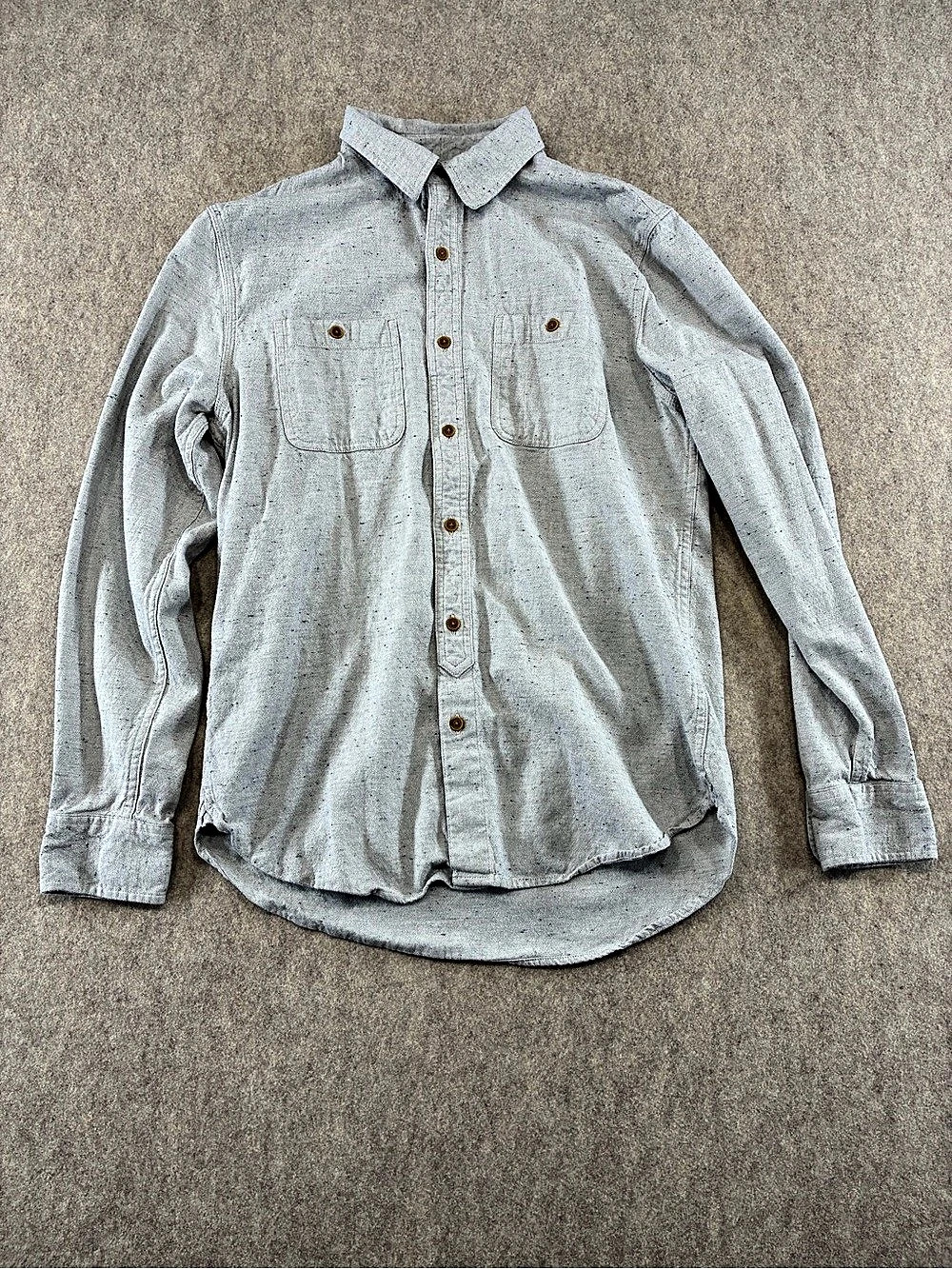 Lucky Brand Men's Long Sleeve Button-Up Shirt – Size Medium